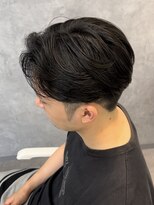 エクファフォーメン(EX-FA FOR MEN)&nbsp;カルマパーマ/ベリーショート/ダークアッシュ/ニュアンスパーマ