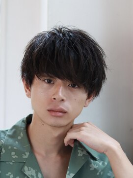 オーシャン トーキョー サニー(OCEAN TOKYO Sunny) ニュアンスパーマシースルーマッシュ刈り上げマッシュ