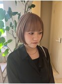mini bob/ナチュラルベージュ