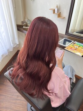 アトリエマイ 西新井東口店(MAI) レッドカラー/暖色カラー/ブリーチカラー
