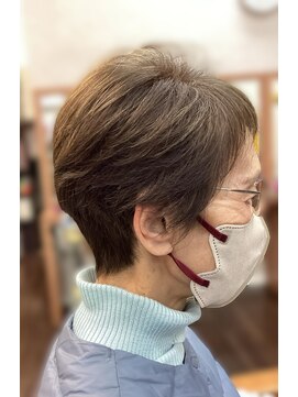 シーズンプラス(SEASON PLUS) 絶壁解消/ひし形/大人可愛い/斜めバング/40代/ミセスヘア26A