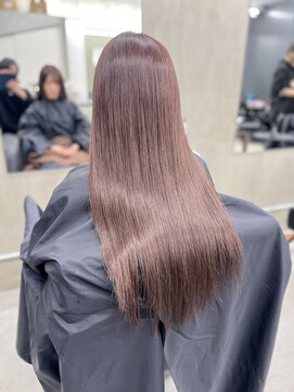 ジーニーホリエ(Geniee horie) -Aesthetic- 129.style- モーブブラウン/シールエクステver.