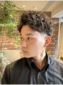 【大村指名】メンズカット/アップバング
