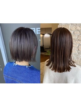 《鈴鹿/カラー専門店》明るめグレイカラーも≪& COLOR≫にお任せ☆ワンランク上の白髪染めを体験して！