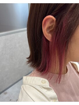 スタジオヒープ 辻堂(studio HEAP) イヤリングカラー/ピンクカラー