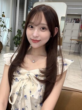 レイリー 原宿 表参道(Rayreee) 韓国風レイヤーカット/小顔シースルーバング