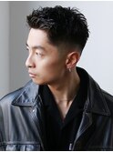 men's/メンズ/スパイキーショート/フェード/ニュアンスパーマ