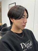 ラヴィズム(LUVISM)&nbsp;波巻きパーマツイストスパイラルパーマメンズマッシュパーマ万代