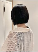 ボブ/切りっぱなし
