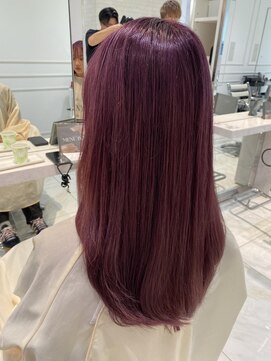 ヘアーアンドメイク ニューヨークニューヨーク 姫路店(Hair&Make NYNY) ピンクラベンダーカラー