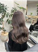 【qumu MARIKO】グレージュカラー