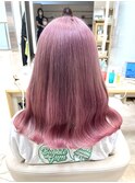 ペールピンク/ピンクカラー/ハイトーンカラー/平塚/湘南
