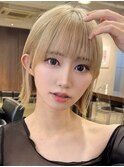 外ハネボブラインボブ切りっぱなしボブヘイリーボブパツっとボブ