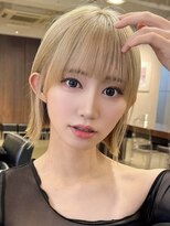 アビー(ABBEY3)&nbsp;外ハネボブラインボブ切りっぱなしボブヘイリーボブパツっとボブ