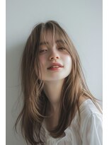 ルル(Lulu)&nbsp;オリーブベージュレイヤースタイル