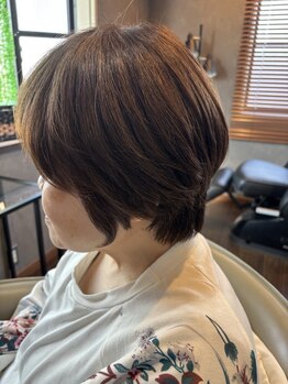 サンヨンナナハチ(3478)の写真/【毎日がちょっとラクになるカット】髪質やクセを見極めた、扱いやすくまとまるスタイルをご提案します◎