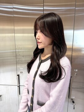 ルームバイシー 新宿(Loom. by Sea) チョコレートブラウンカラー×レイヤーカット