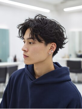 ラファンジュ ヘアー(Rohange hair) 黒髪パーマ ルーズパーマ モテ髪