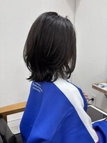 クラン 岡本(Chlan)&nbsp;外ハネくびれロブ　レイヤーカット
