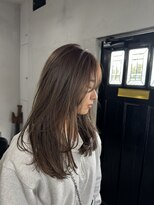 エイム(Aem.)&nbsp;☆ブリーチなしダブルカラー透明感ブラウン