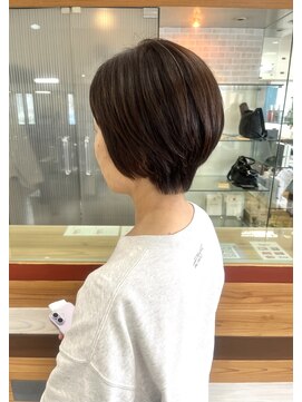 トップヘアー 中庄店(TOP HAIR fuapua) ショートボブ【りり】