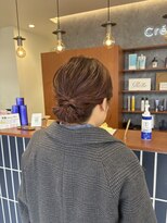 クレーデ 姪浜店(Crede)&nbsp;シンプルシニヨン