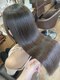 シエル(Ciel)の写真/【質感再生カラーでグレイヘアも美しい艶髪!】手触りも抜群で見た目も若々しい艶髪へと再生します☆