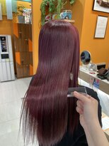 アース 長崎大村店(HAIR&MAKE EARTH)&nbsp;艶感たっぷり上品なワインレッド♪