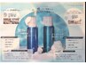 【W炭酸で徹底スカルプケア】カット+W炭酸スパ+クイックTR　￥8800