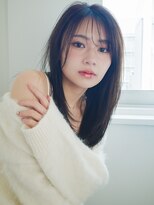 トローノ 栄(TRONO)&nbsp;レイヤーカット 髪質改善ストレート シースルーバング 艶髪