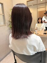 ジョワイユヘアーデザイン(Joyeux)&nbsp;お顔がぱっと明るく見えるピンクカラー