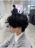 無造作パーマ