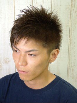 アイアン(Iron)の写真/全国放送のTVにも使われたアイアンのStyle!!納得の技術で男前ヘアに☆カット最終受付19時!お仕事帰りにも◎