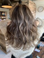 ソル ヘアー デザイン(SOL HAIR DESIGN)&nbsp;☆SOL☆スペシャルハイライト×ミルクティーベージュ