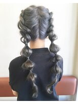 エイミー バイ ハセ(Aimee by HASE)&nbsp;編み込み＆玉ねぎツイン