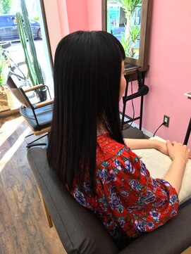 ビーチ(BEACH) 黒髪ストレート