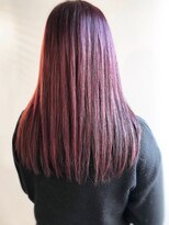 エル セルカ 高田馬場(el CERCA)&nbsp;[高田馬場新宿池袋]ピンクパープルカラー×外国人風毛束感ロング