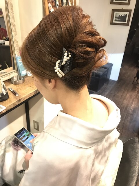 和装ヘアセット