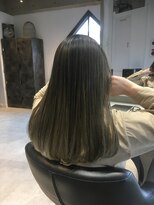 アディクト 綾瀬(ADDICT)&nbsp;【ADDICT YuuYa】オンブレバレイヤージュ_ブルーグレージュ