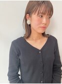 肩ラインボブ