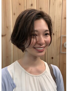 オアシス(oasis) 【oasis】大人可愛い20代30代40代小顔ショートボブ丸み前下がり