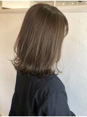 レイヤーボブ 鎖骨ミディアム