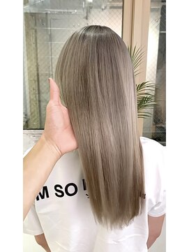 グロウ 渋谷(grow) ケアブリーチ×ケラチントリートメント