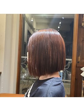 ヘアデザイン エソラ(hair design esora) 前下がりボブ