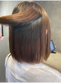 酸性ストレートナチュラルボブ