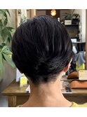 刈り上げショートボブ