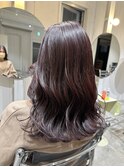 【mami】ブリーチなし×ピンクブラウン