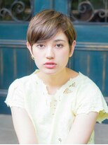 フェイス 赤羽店(face)&nbsp;ペールベージュセクションカラーグラデーションカラー外ハネボブ