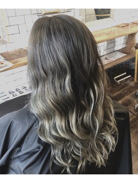 ジェンテ ヘアサプライ(GENTE hair&supply) 白髪ぼかしバレイヤージュ