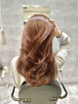 アンダーバーホワイト(_WHITE)&nbsp;艶カラーラベンダー　レイヤーカット